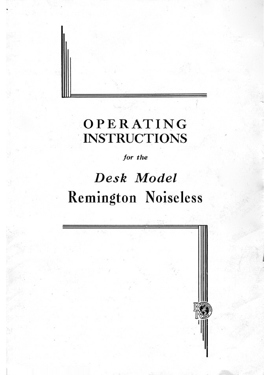 remington-noiseless-7-operating-instructions-manual-pdf-download