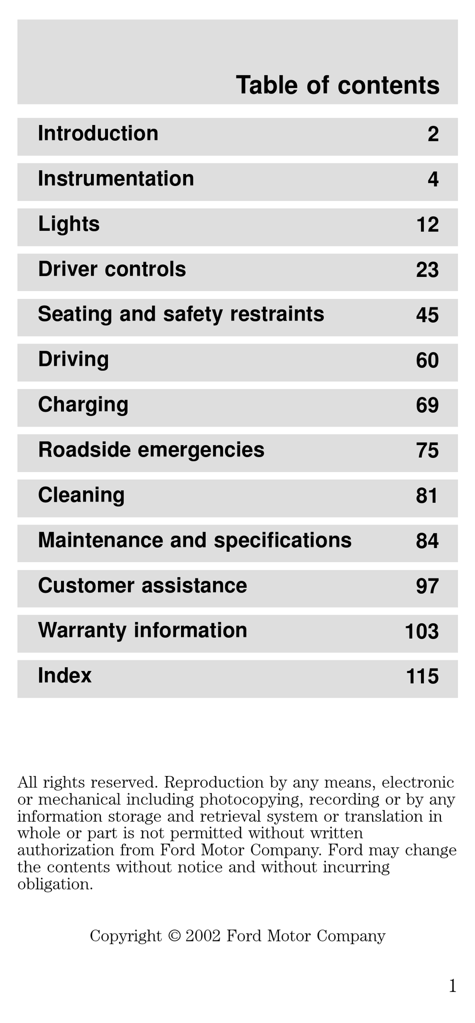 FORD 2002 THINK OWNER'S MANUAL Pdf Download | ManualsLib