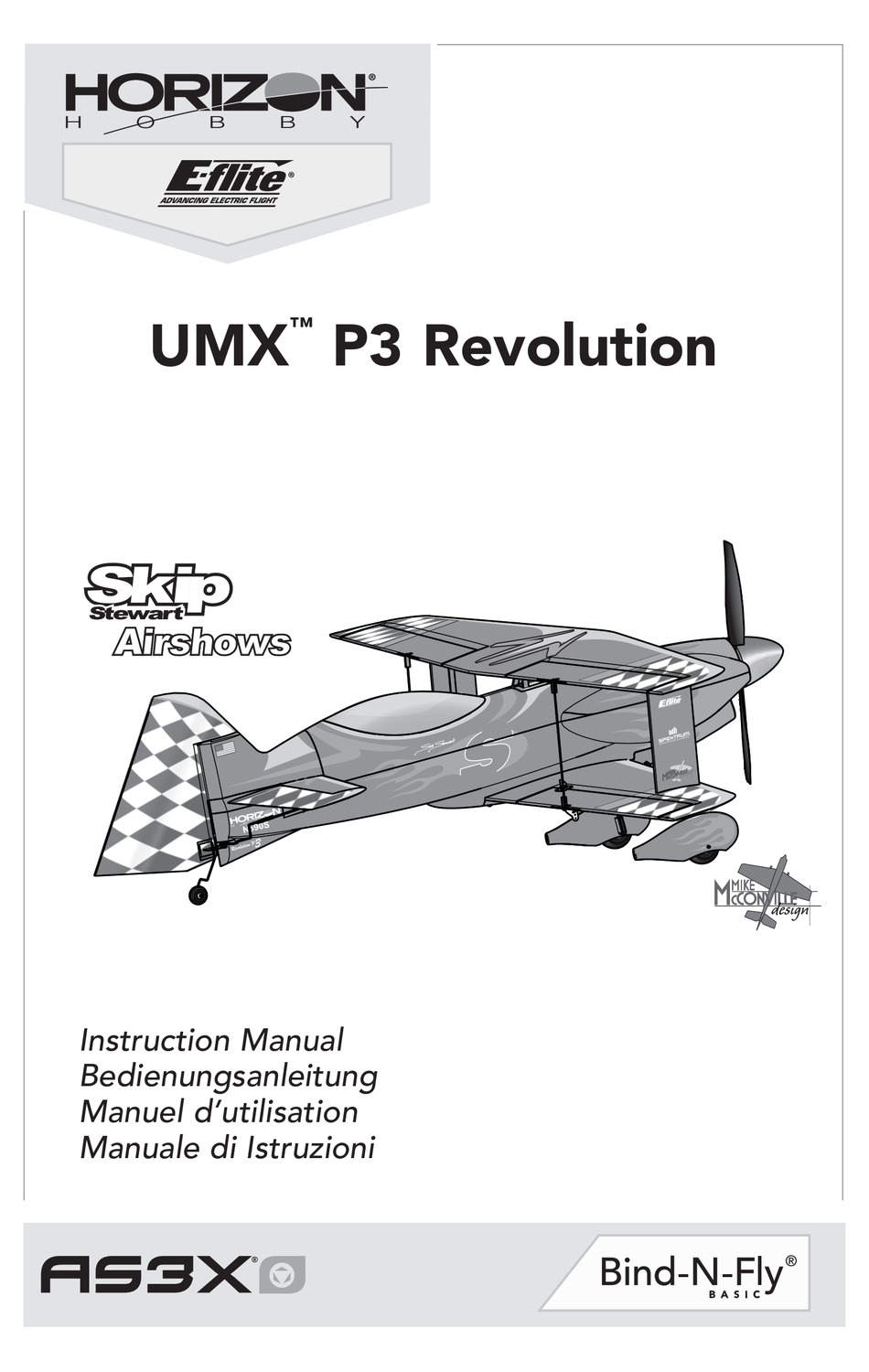 HORIZON HOBBY UMX P3 REVOLUTION INSTRUCTION MANUAL Pdf Download Sns-Brigh10