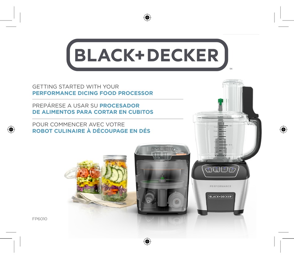 Black Decker Fp6010 Getting Started Pdf Download Manualslib Black Decker Fp6010 Getting Started Pdf Download Manualslib