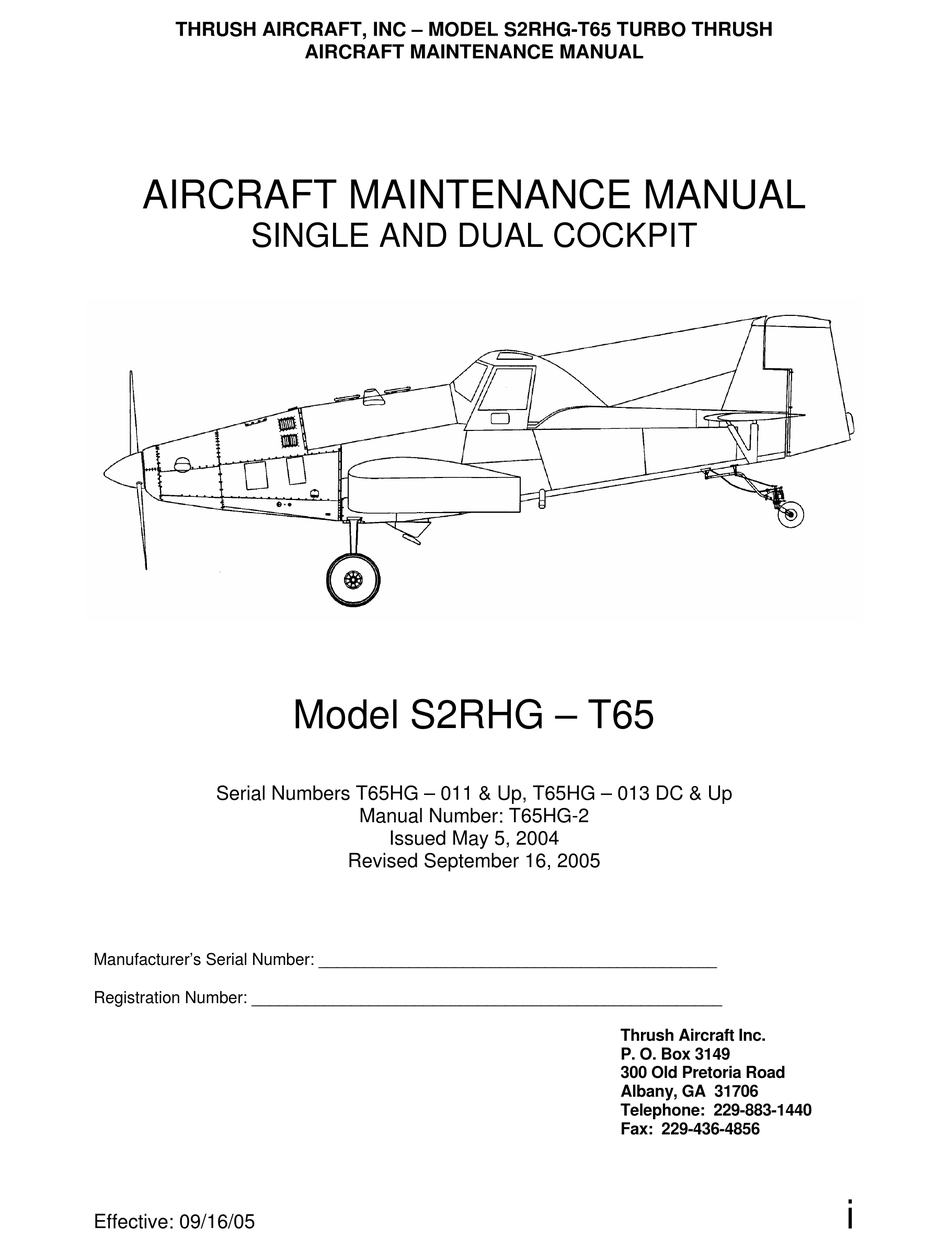 Capacity (U.s. Gallons); Auxiliary Electric Fuel Pump; Auxiliary Electric  Fuel Pump Removal - Thrush Aircraft S2rhg-T65 Turbo Thrush Maintenance  Manual [Page 109] | Manualslib