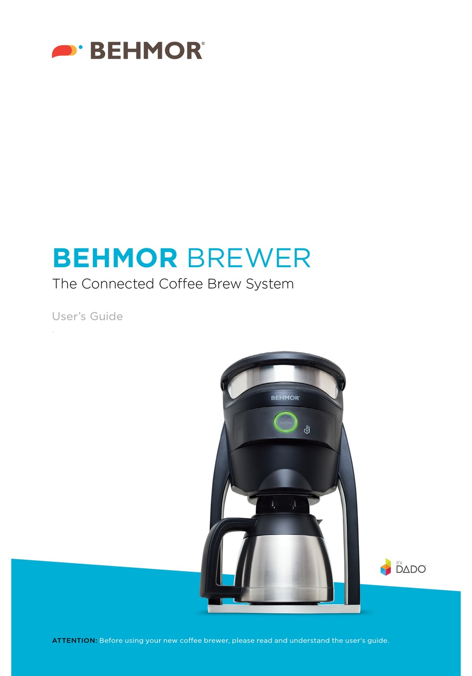 Behmor Brewer The Connected Coffee Maker System GRT20C01CMC (See Details)