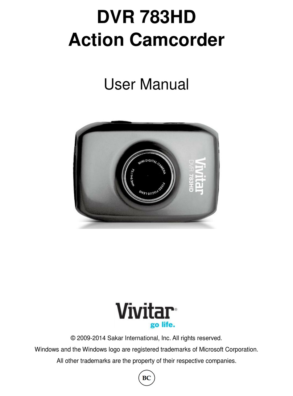 VIVITAR DVR 783HD USER MANUAL Pdf Download | ManualsLib