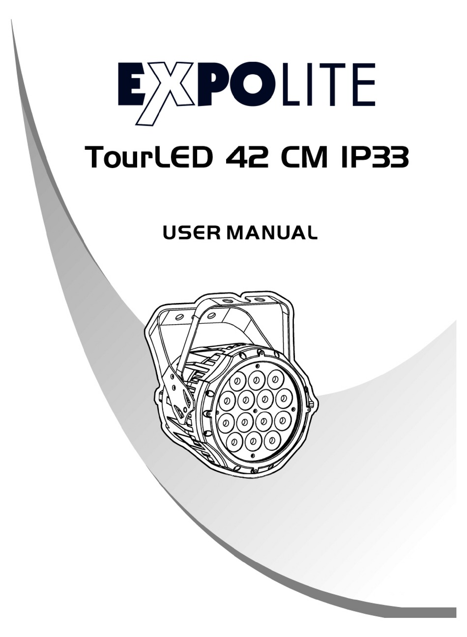 expolite tour led 42 manual