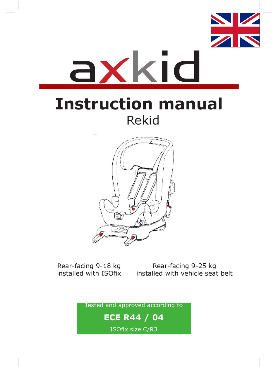 axkid kidzone isofix