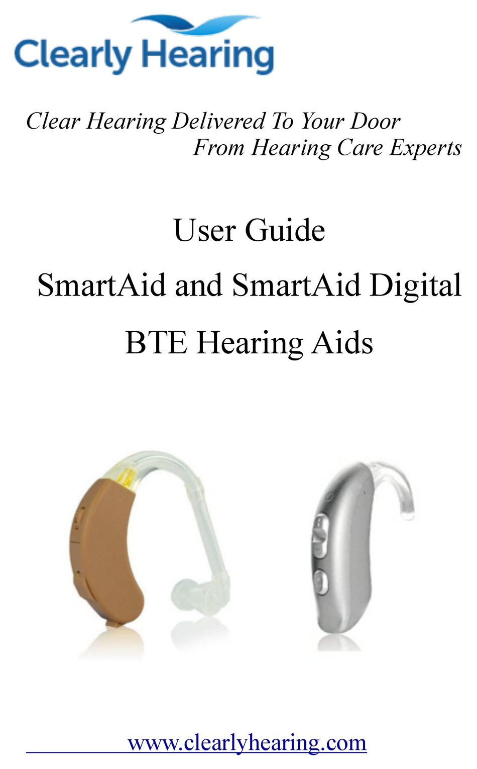 CLEARLY HEARING SMARTAID USER MANUAL Pdf Download | ManualsLib