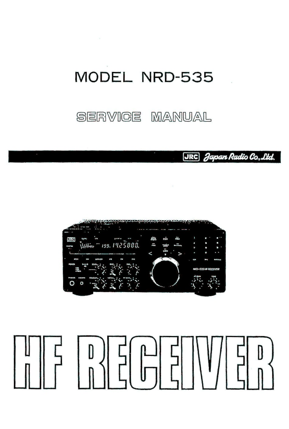 Nrd 505 Service Manual