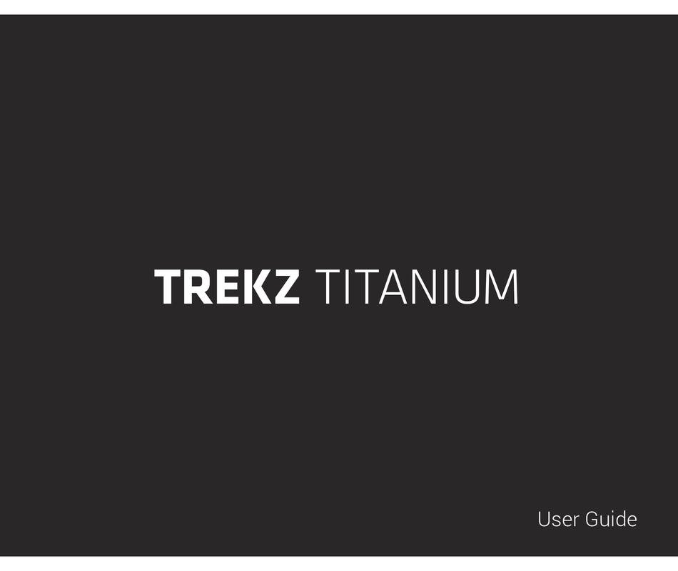 AFTERSHOKZ TREKZ TITANIUM USER MANUAL Pdf Download | ManualsLib