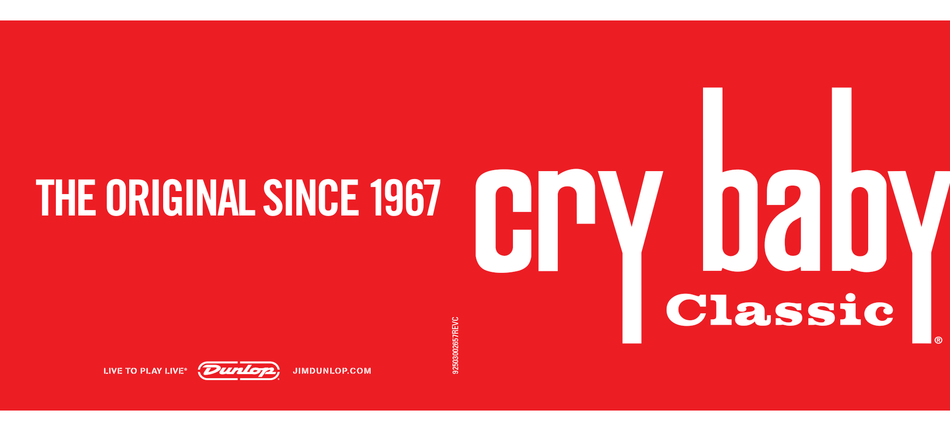 DUNLOP GCB95F CRY BABY MANUAL Pdf Download | ManualsLib