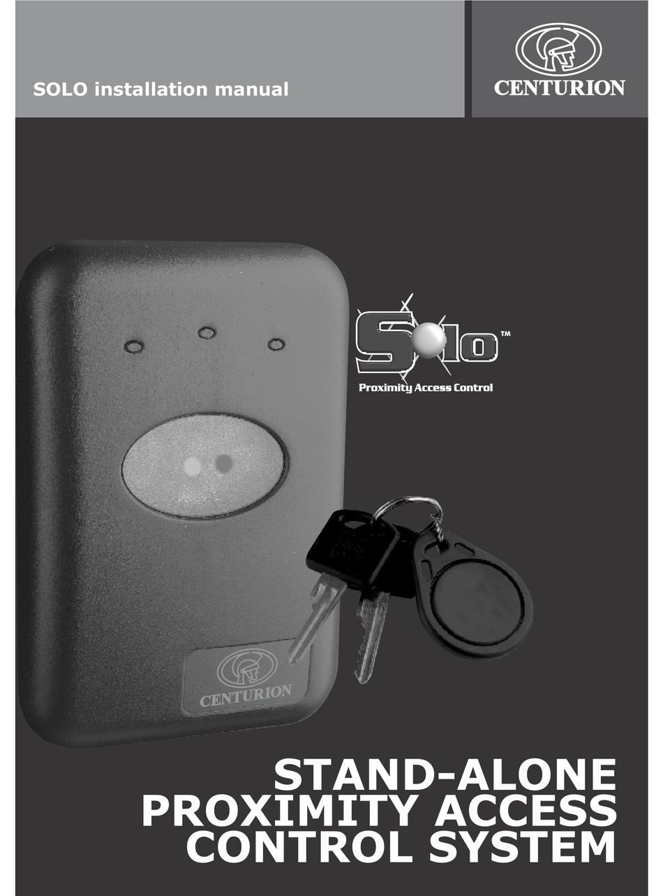 Centurion Smartguard Air Installation Manual Centurion Smartguard Air Installation Manual