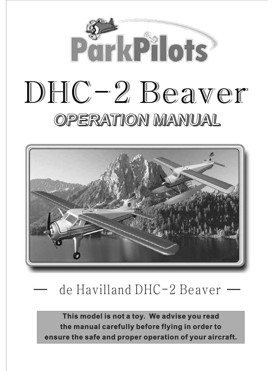 PARK PILOTS DHC-2 BEAVER OPERATION MANUAL Pdf Download | ManualsLib