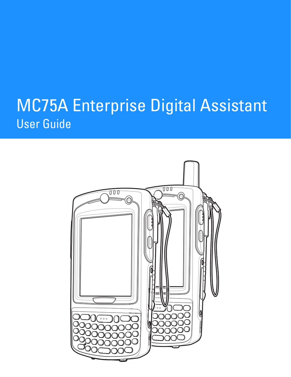 MOTOROLA MC75A USER MANUAL Pdf Download | ManualsLib