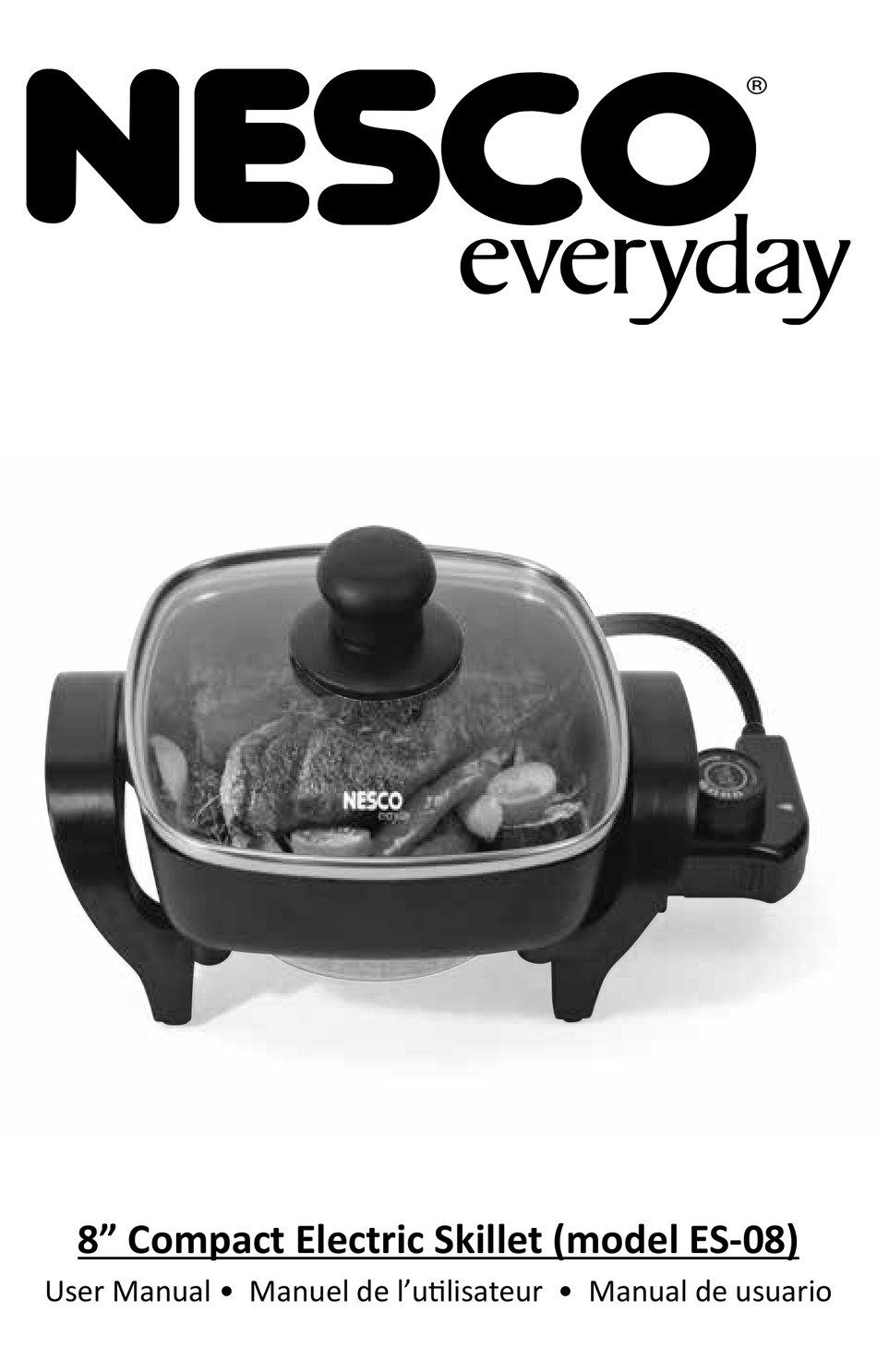 NESCO ES08 USER MANUAL Pdf Download ManualsLib