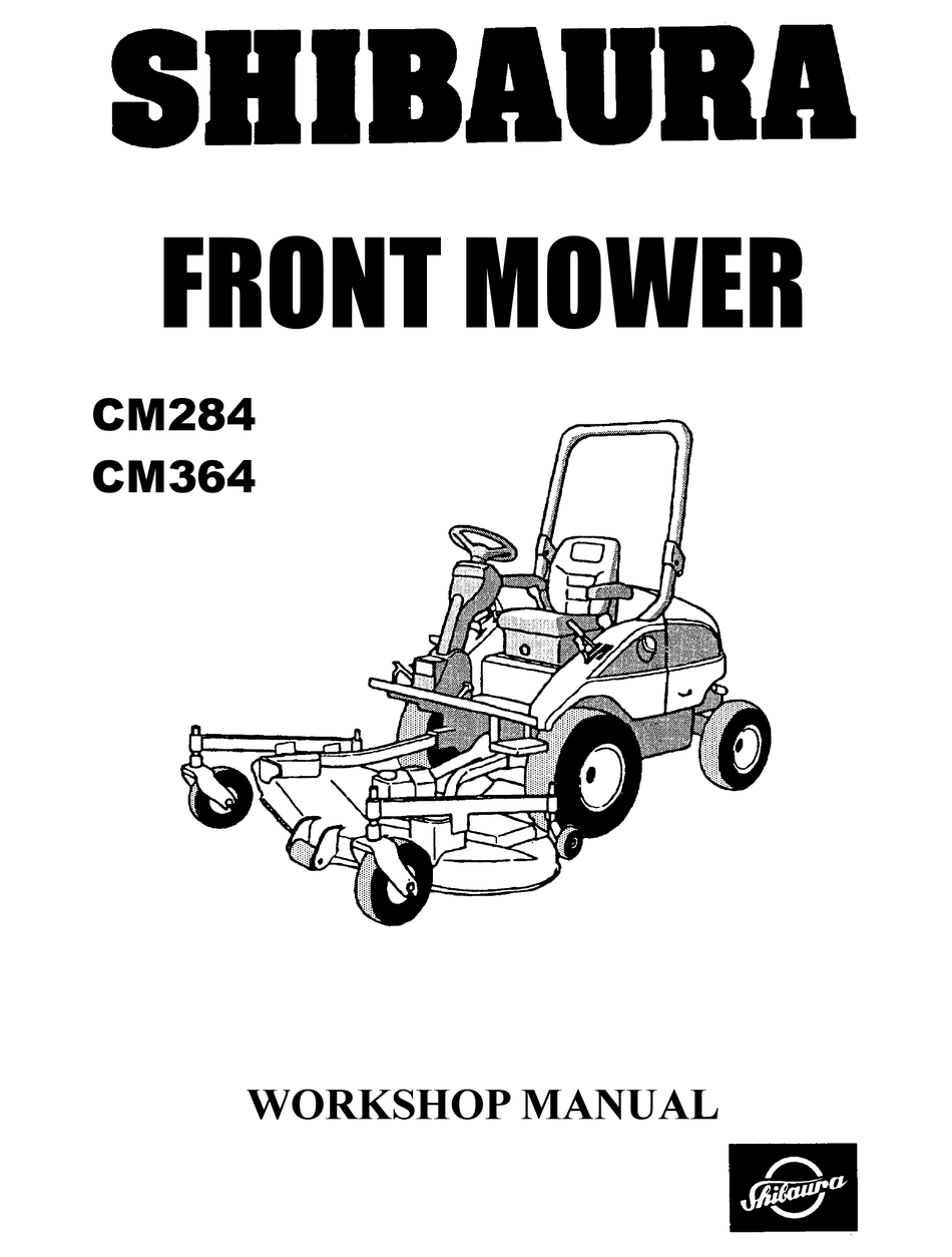 shibaura sd1400 tractor service manual