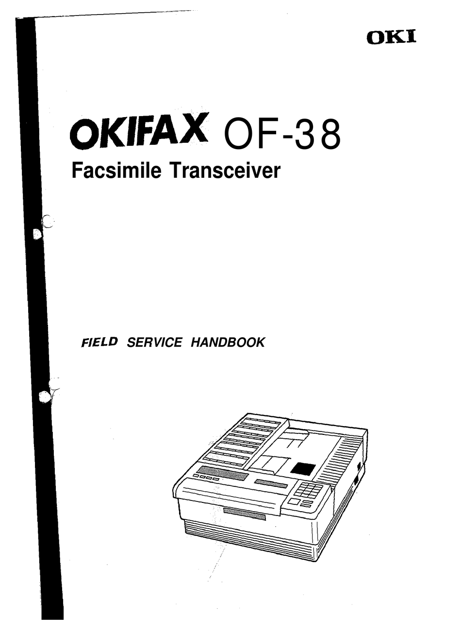 Oki Okifax Of Field Service Manual Pdf Download Manualslib