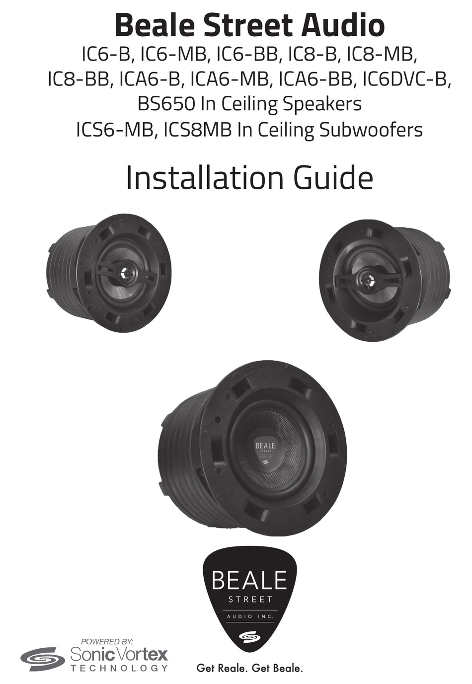 BEALE STREET AUDIO IC6-B INSTALLATION MANUAL Pdf Download | ManualsLib