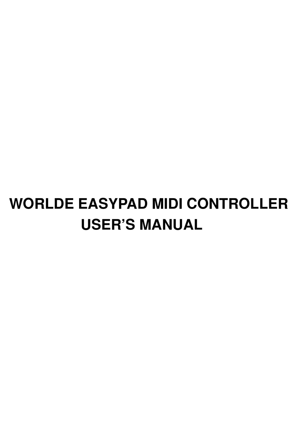 worlde easypad