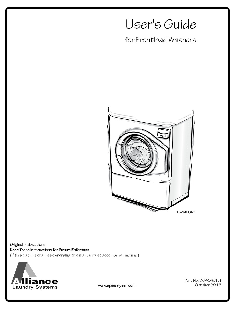 SPEED QUEEN AFNE9RSP113WH USER MANUAL Pdf Download ManualsLib