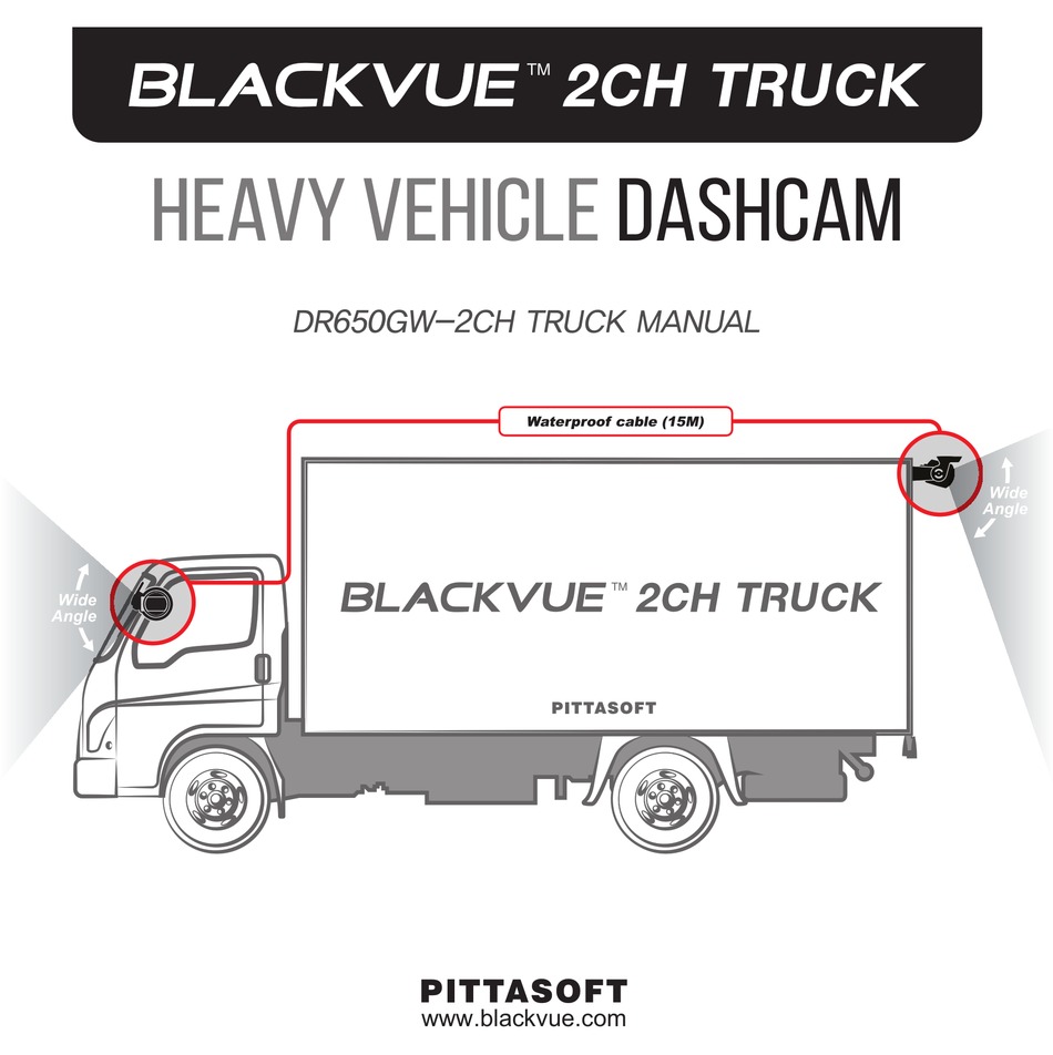 Pittasoft Blackvue Dr650gw 2ch Instruction Manual Pdf Download Manualslib