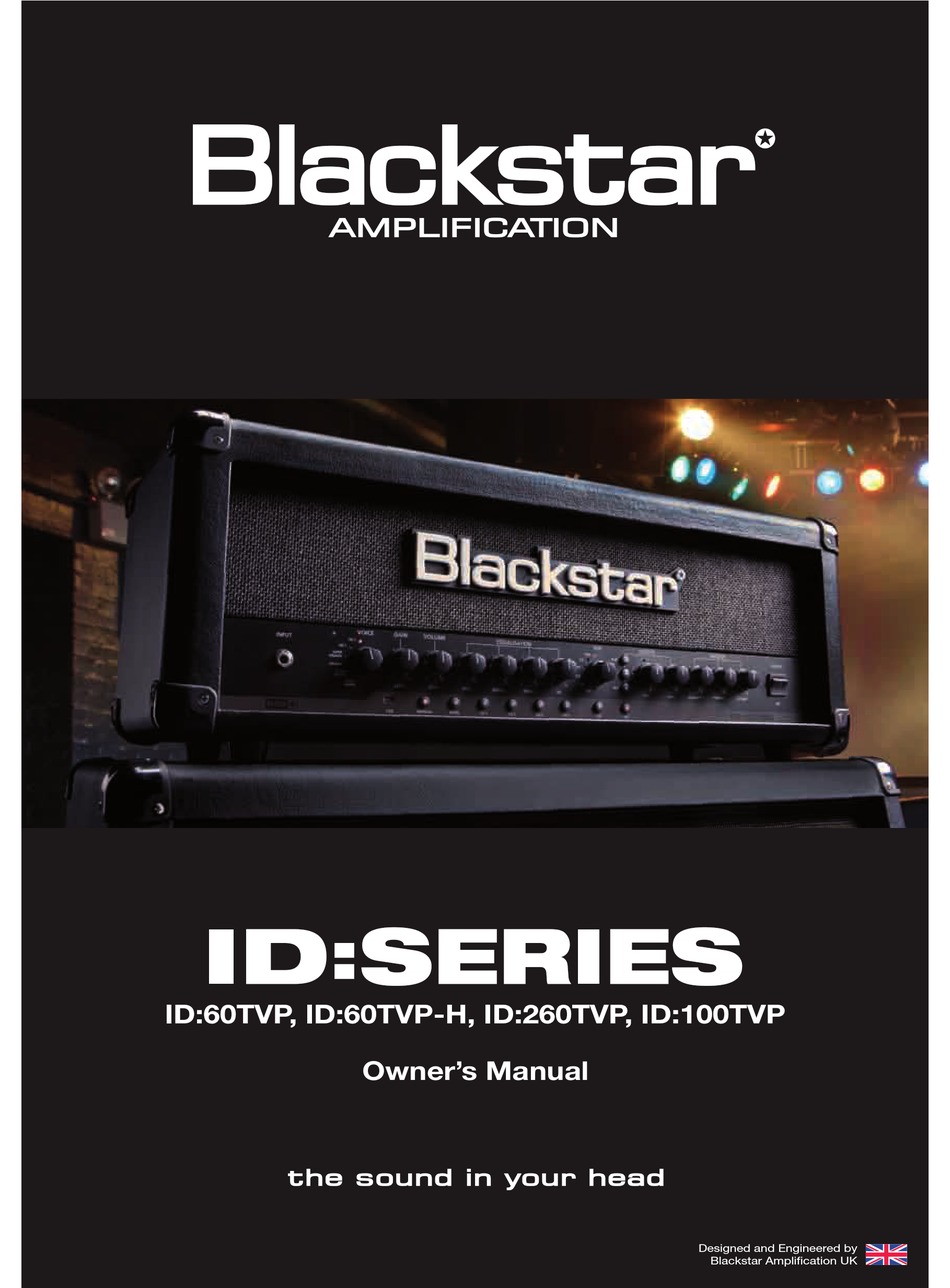 Blackstar Id 60tvp Owner S Manual Pdf Download Manualslib