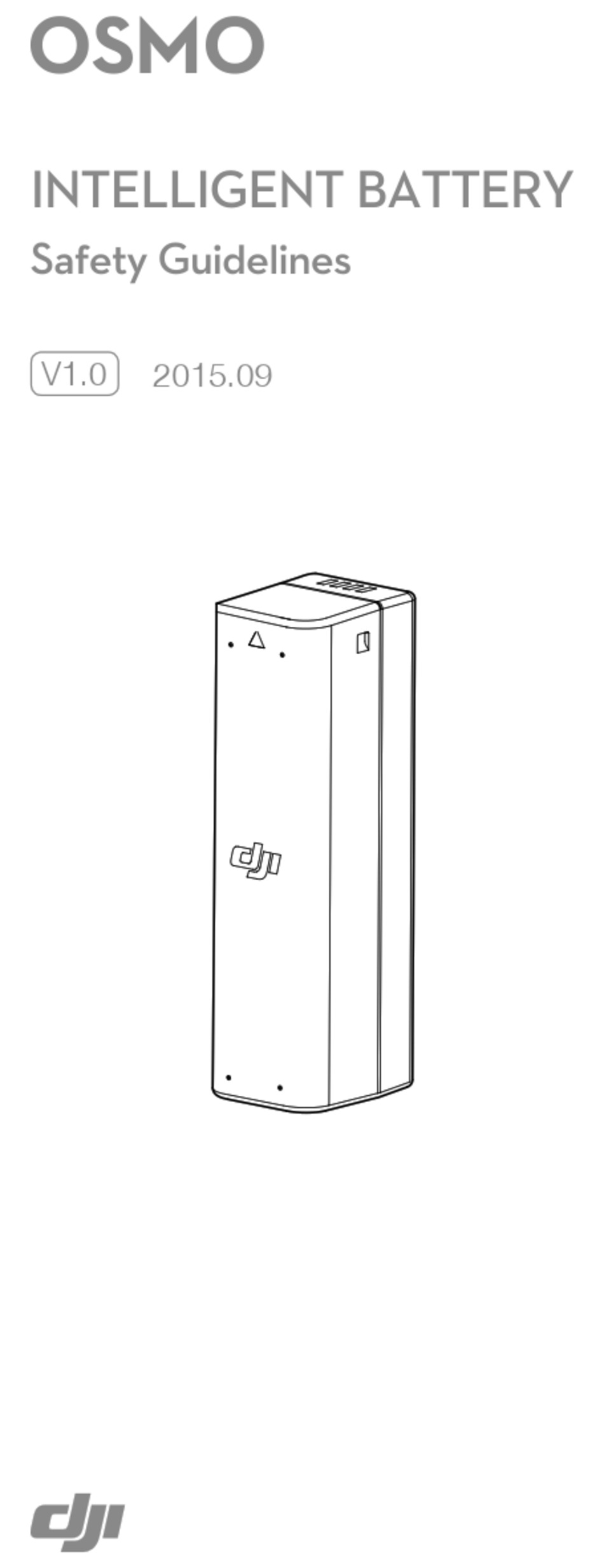 DJI OSMO INSTRUCTION MANUAL Pdf Download ManualsLib