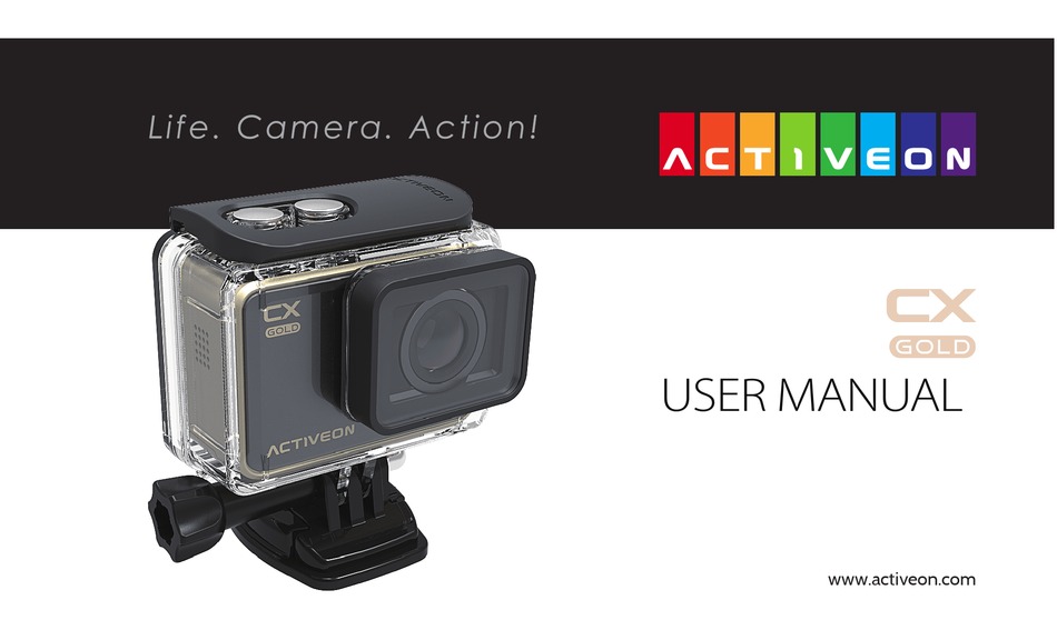 Activeon Cx Gold User Manual Pdf Download Manualslib