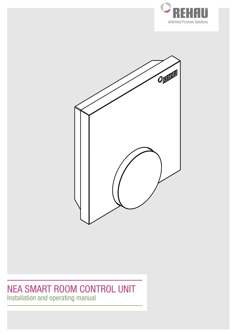 REHAU NEA INSTALLATION AND OPERATING MANUAL Pdf Download | ManualsLib