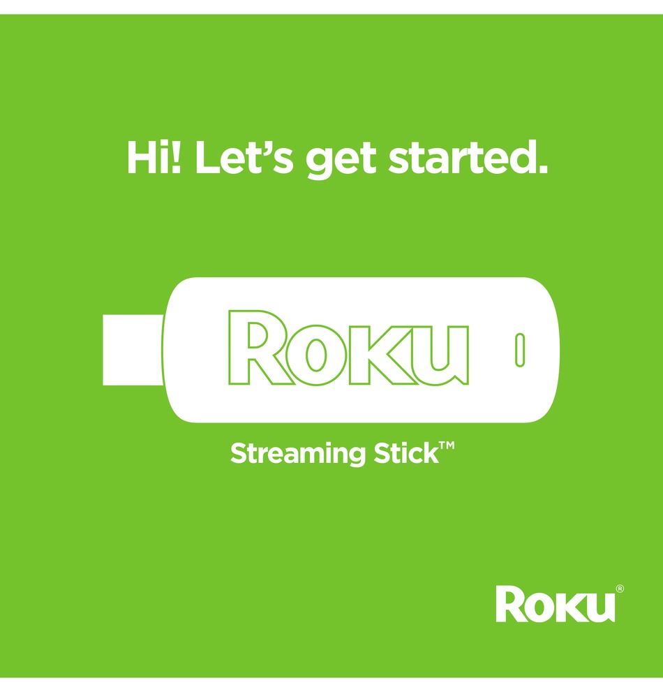ROKU STREAMING STICK GET STARTED Pdf Download ManualsLib