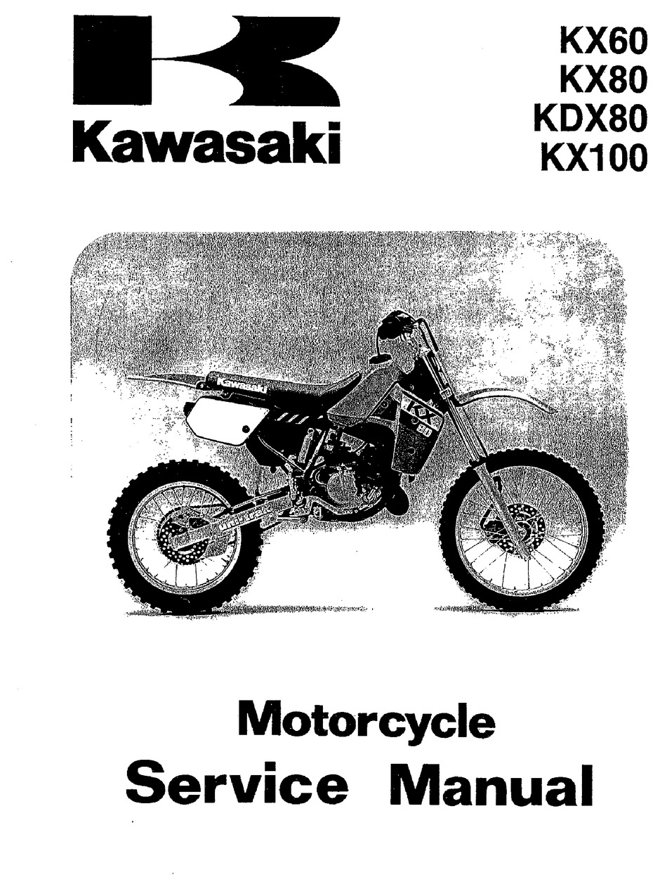 KAWASAKI KX60 Pdf Download | ManualsLib