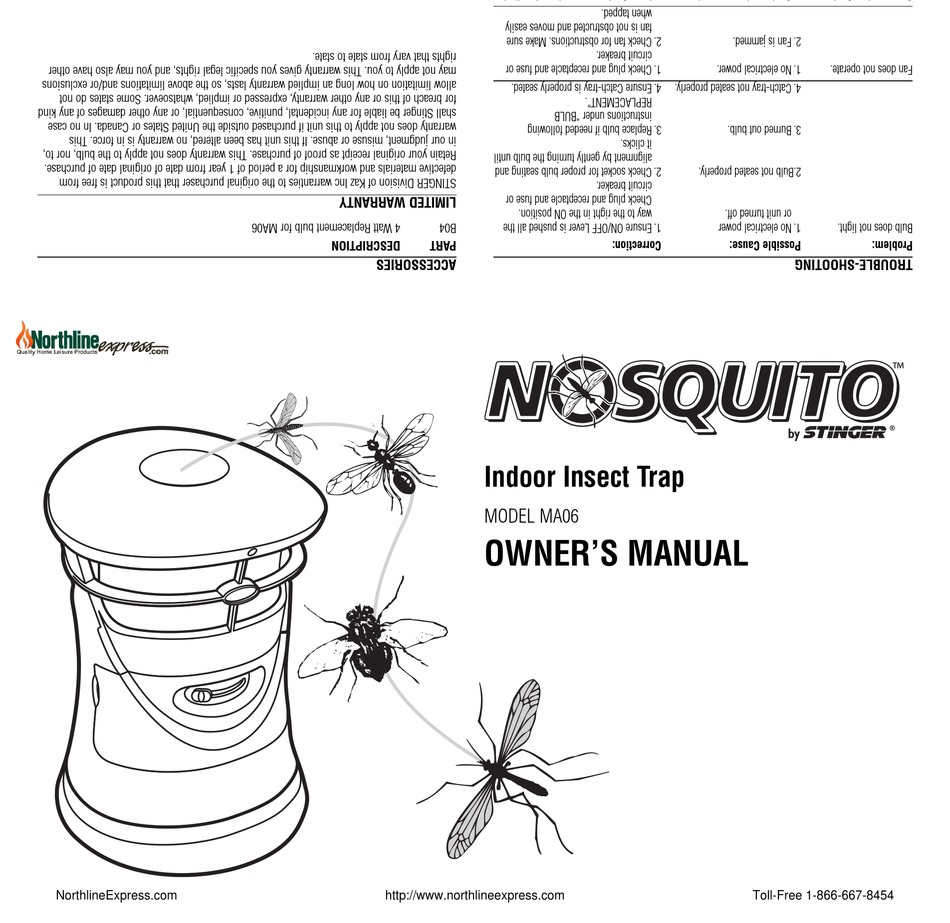 Kaz MA06 Stinger Mosquito Indoor Trap