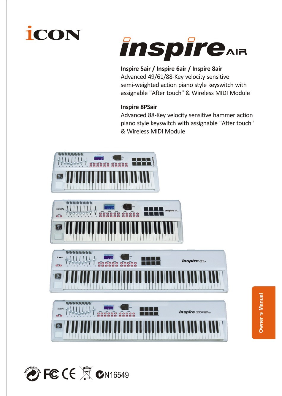 ICON INSPIRE 5AIR OWNER'S MANUAL Pdf Download ManualsLib ICON INSPIRE 5AIR OWNER'S MANUAL Pdf Download ManualsLib