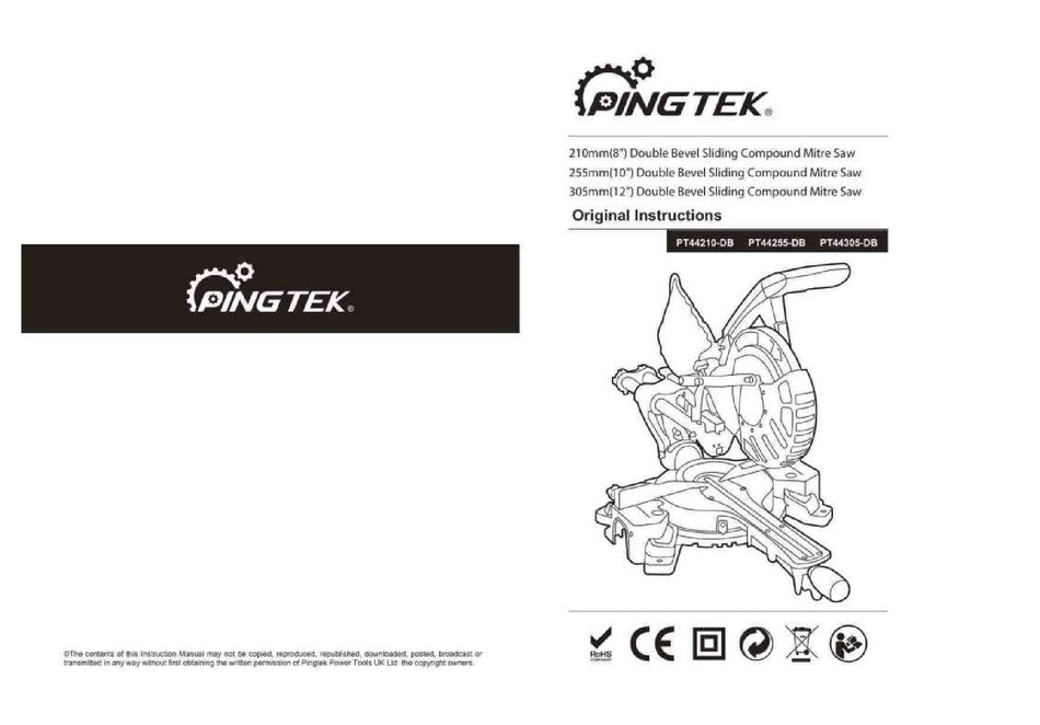 PINGTEK PT44210-DB ORIGINAL 