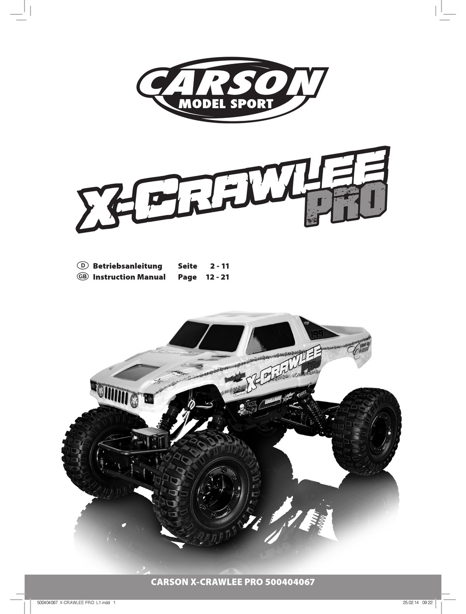 Carson X-Crawlee pro Gestänge Set 10 500405598 