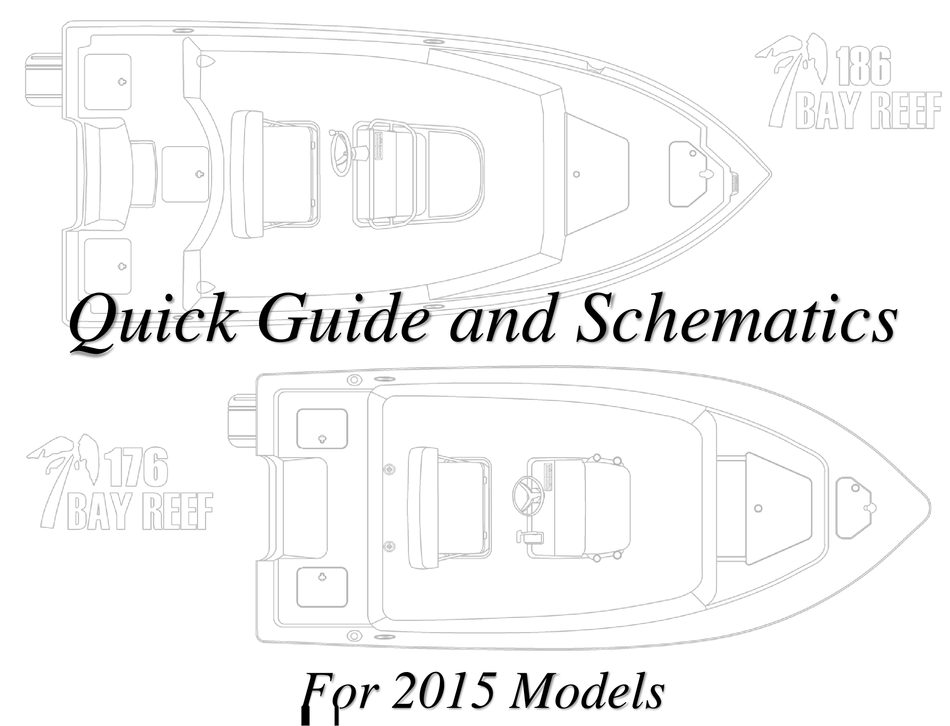 KEY WEST BOATS 2015 176BR QUICK MANUAL AND SCHEMATICS Pdf Download