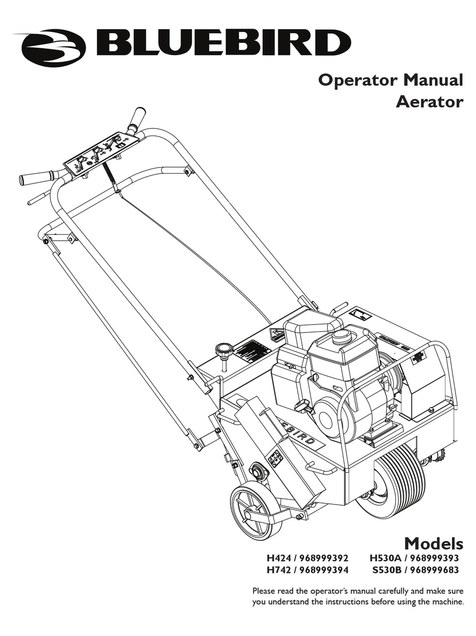 BLUEBIRD H424 / 968999392 OPERATION MANUAL Pdf Download ManualsLib