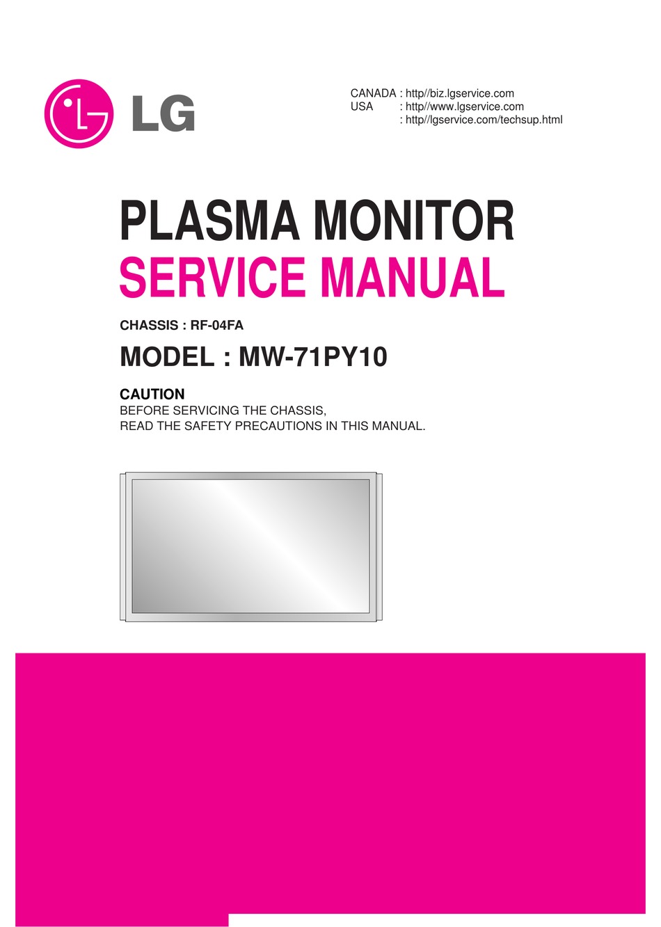 LG MW-71PY10 SERVICE MANUAL Pdf Download | ManualsLib