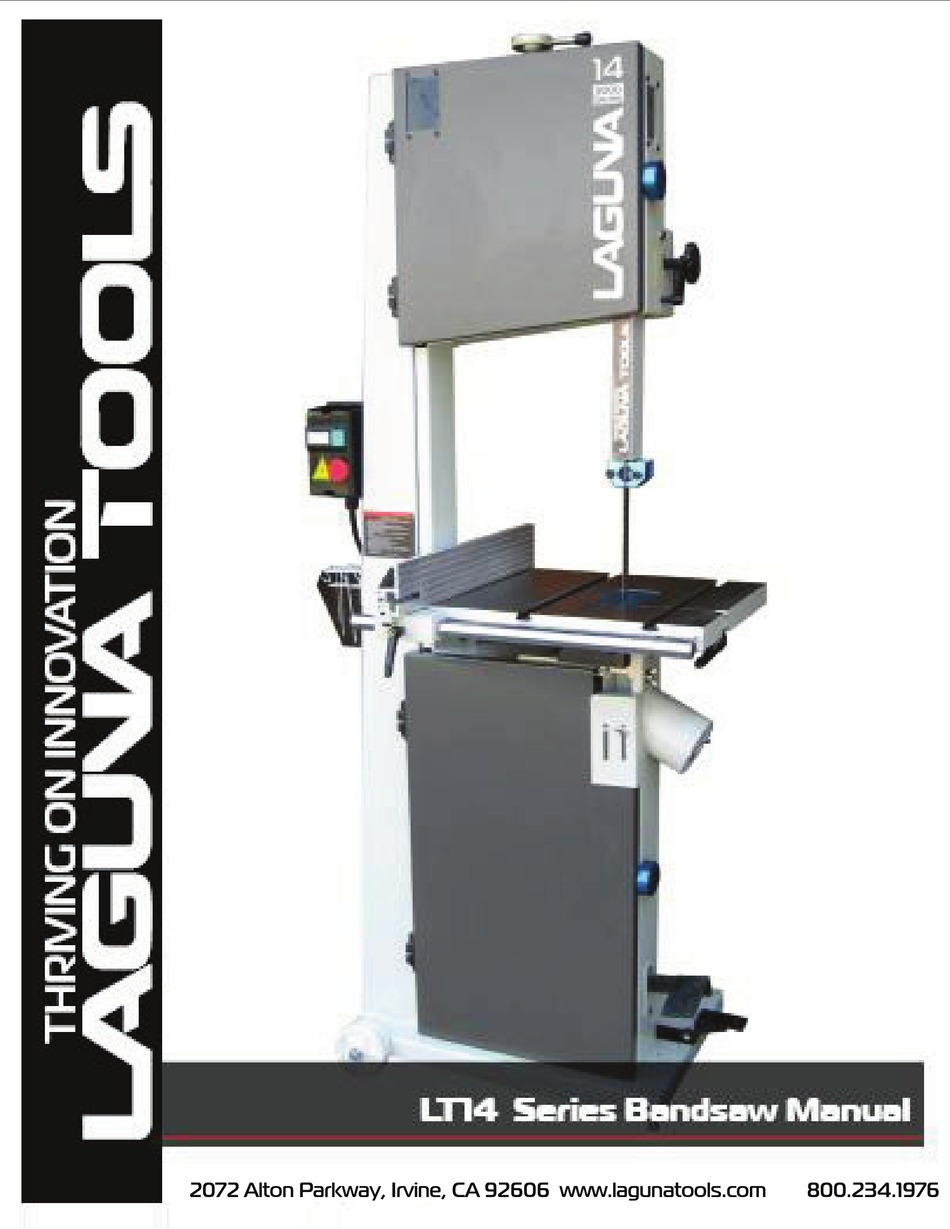 LAGUNA LT14 SERIES USER MANUAL Pdf Download ManualsLib