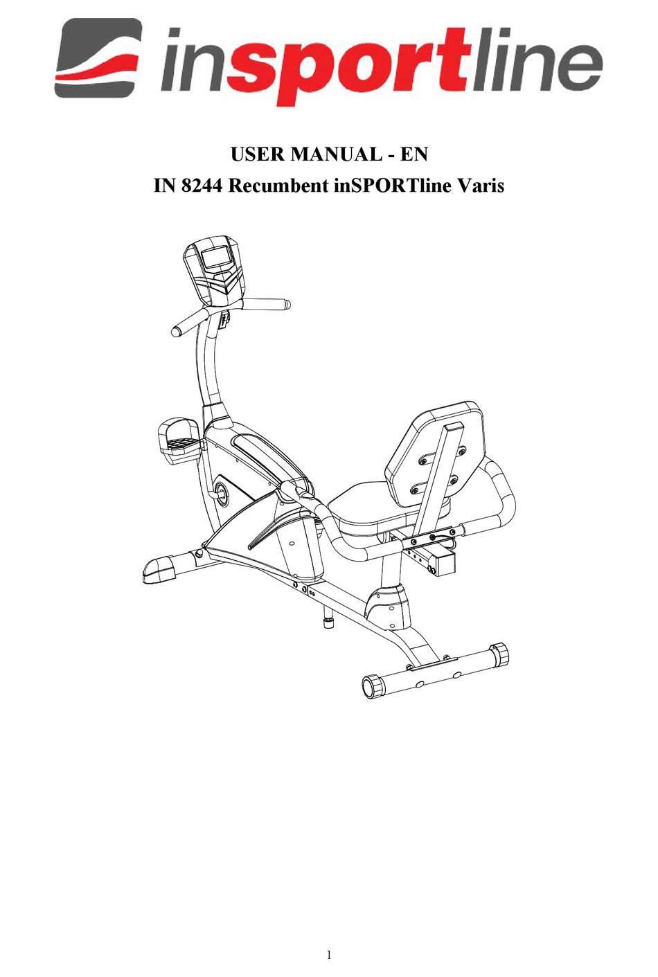 recumbent insportline varis