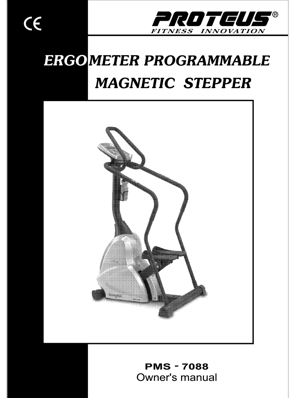 Proteus discount treadmill manual