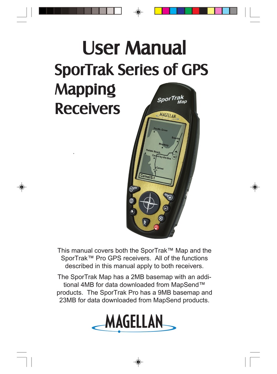 Magellan Sportrak Series User Manual Pdf Download Manualslib