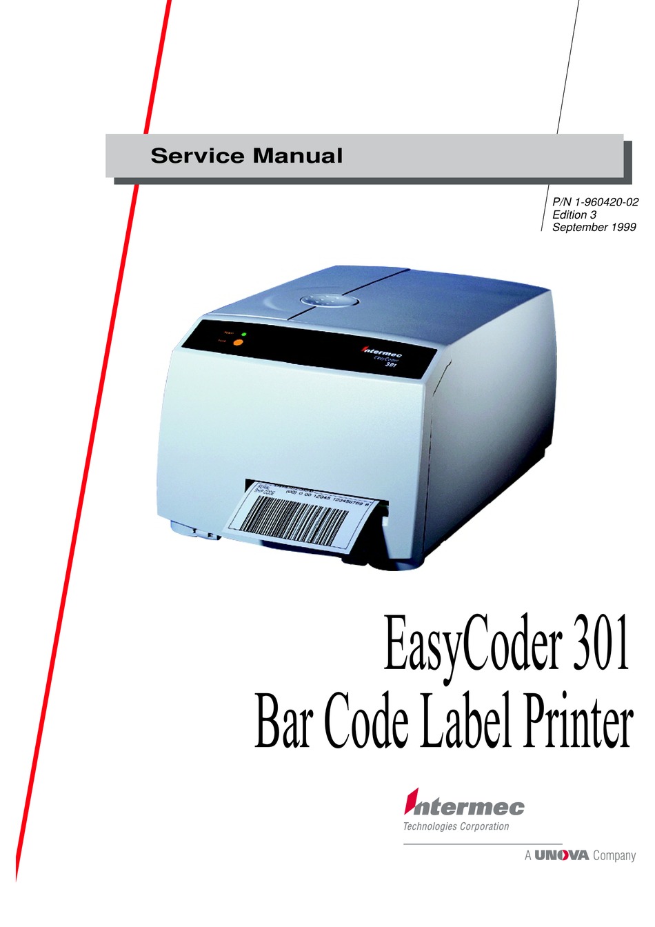 Intermec Easycoder 301 Service Manual Pdf Download Manualslib