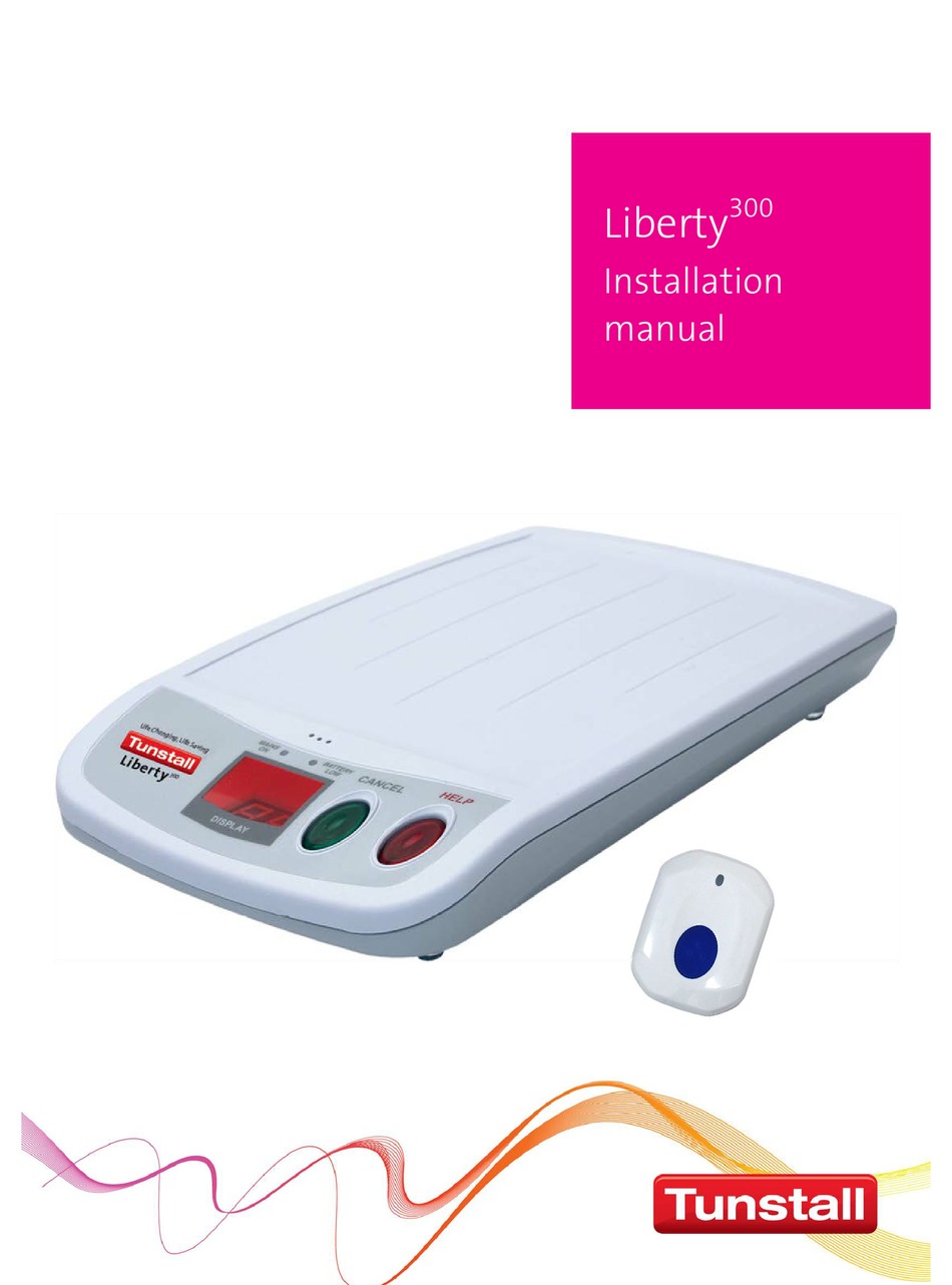 Tunstall Liberty300 Installation Manual Pdf Download Manualslib