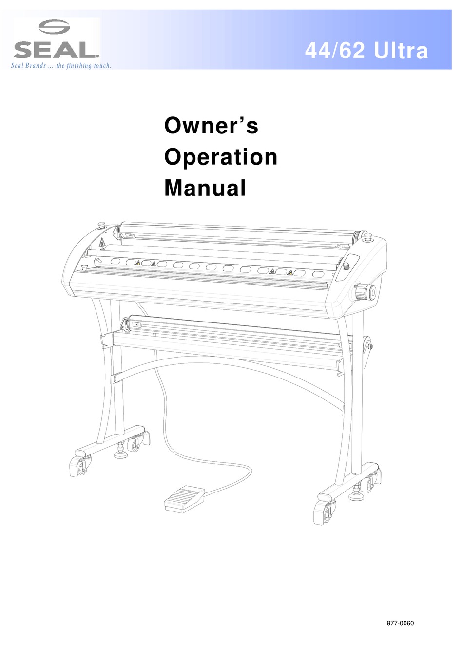 SEAL 44 ULTRA OWNER'S OPERATION MANUAL Pdf Download | ManualsLib