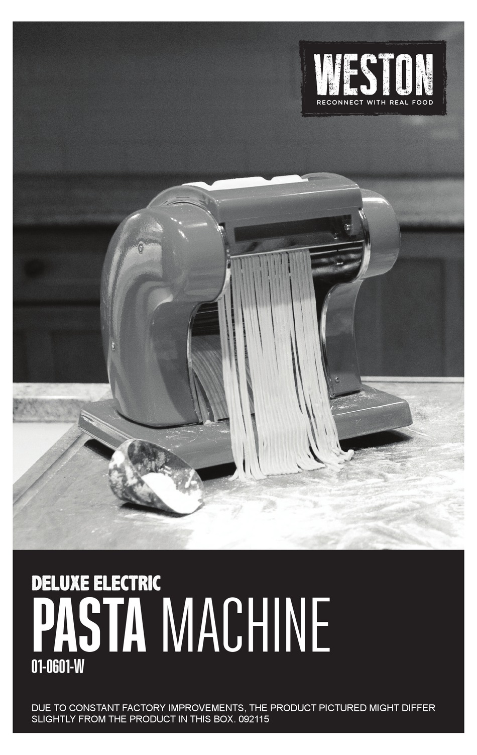 Weston Electric Pasta Machine - 01-0601-W