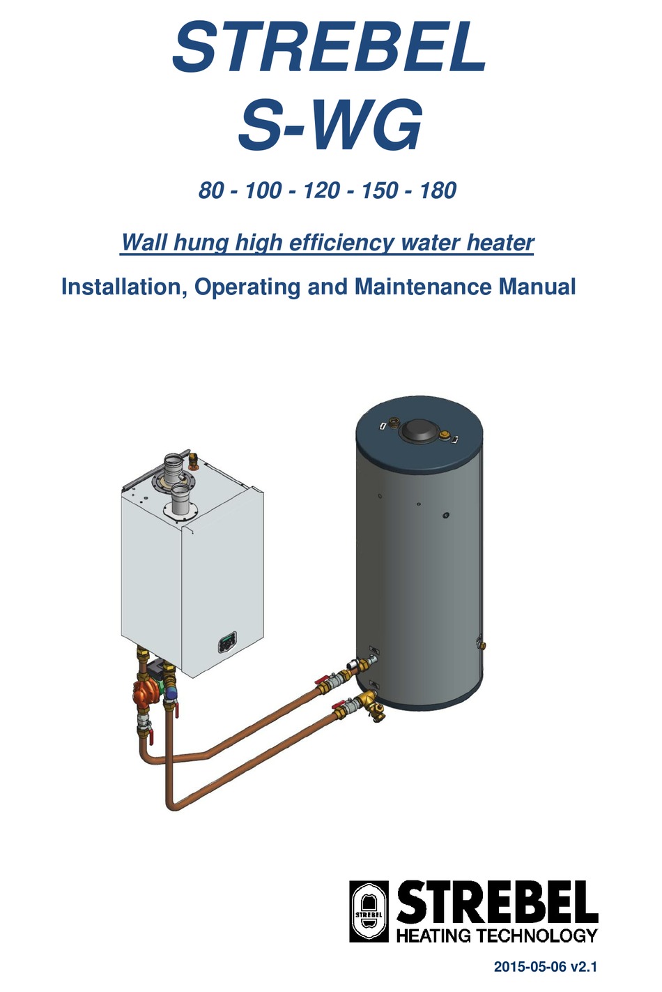 STREBEL S-WG 100 INSTALLATION, OPERATING AND MAINTENANCE MANUAL Pdf  Download | ManualsLib