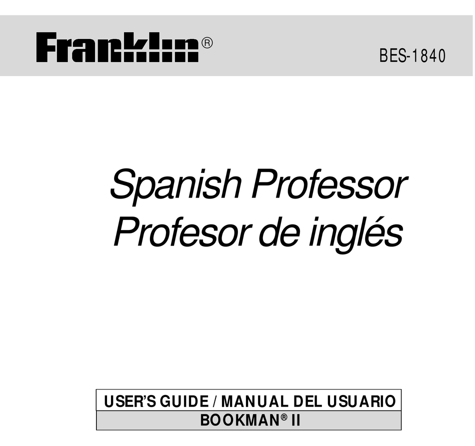 franklin-spanish-professor-bes-1840-user-manual-pdf-download-manualslib