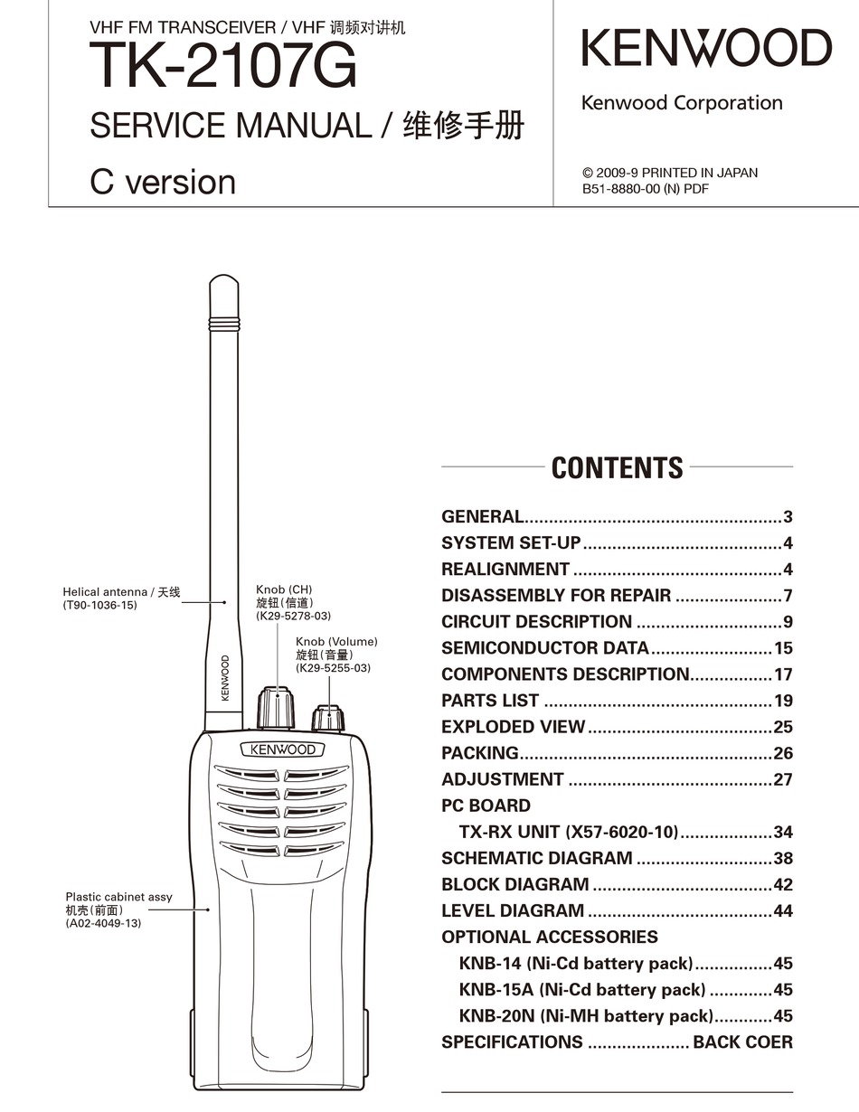 KENWOOD TK-2107 Заявлено 5 w Сингапур реальная мощность 6 W у Реплики 1.5 до 3.5 W