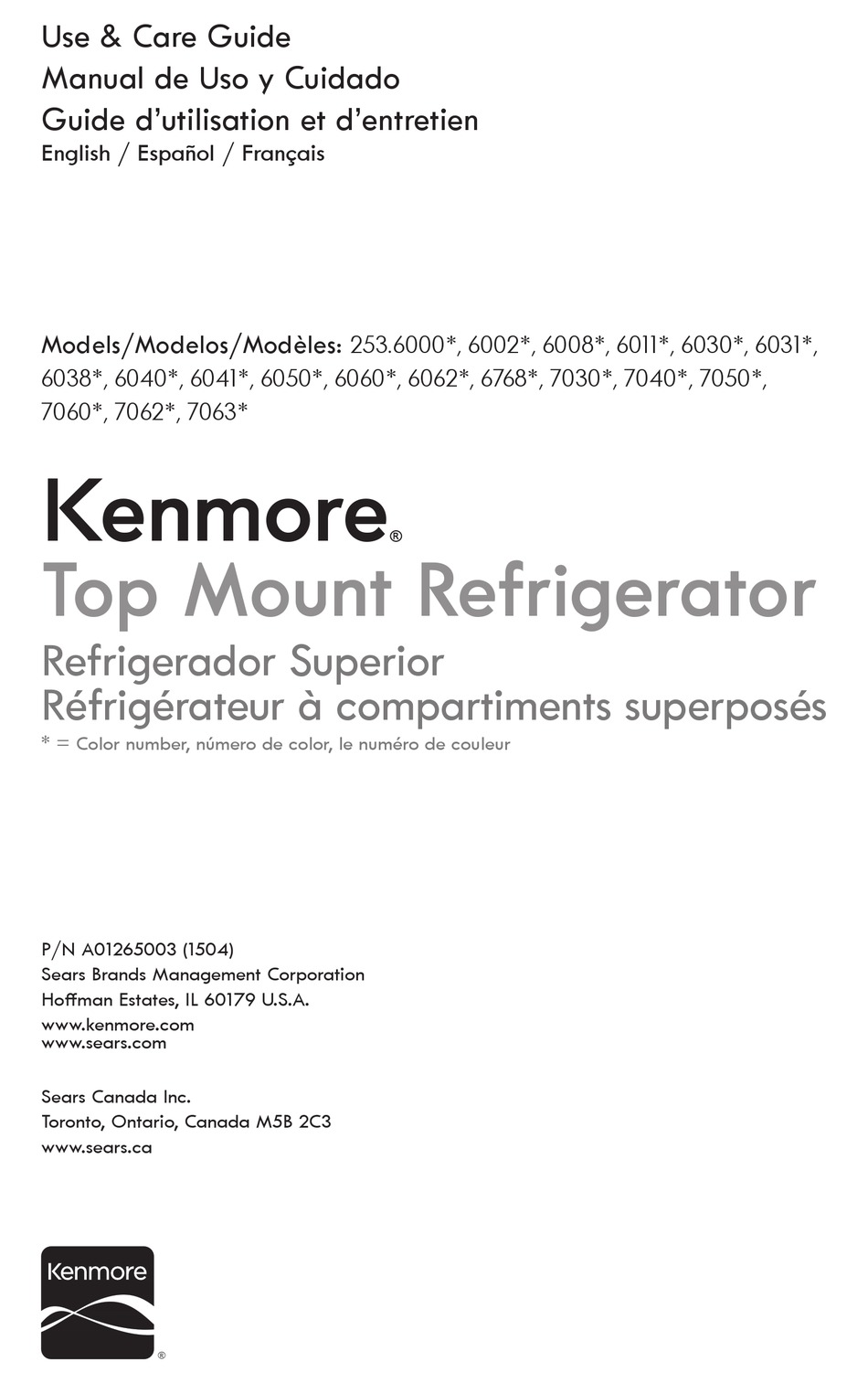Kenmore 253 6000 Series Use Care Manual Pdf Download Manualslib Kenmore 253 6000 Series Use Care Manual Pdf Download Manualslib