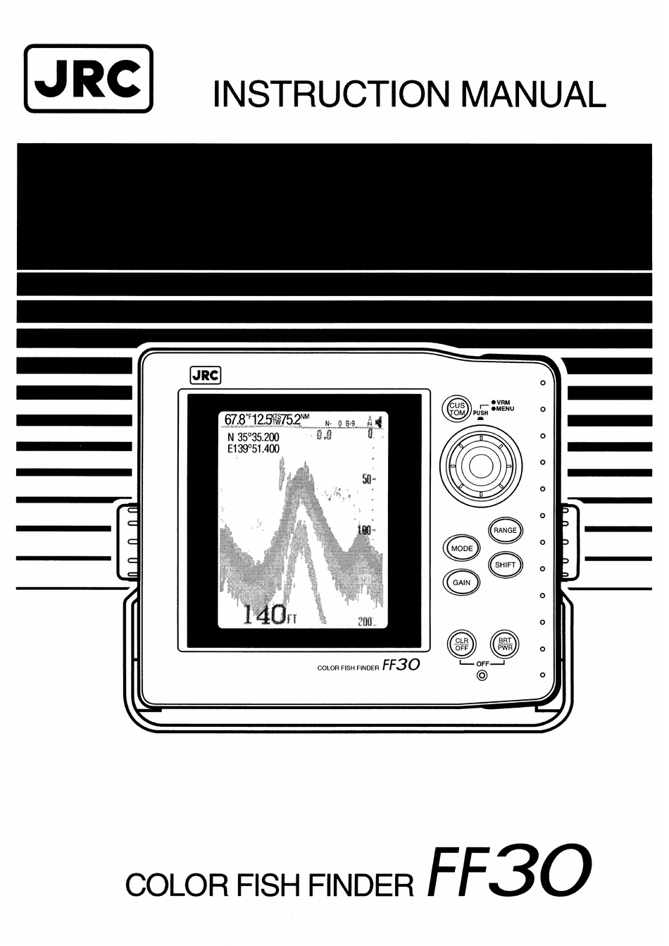 Jrc Ff30 Instruction Manual Pdf Download Manualslib