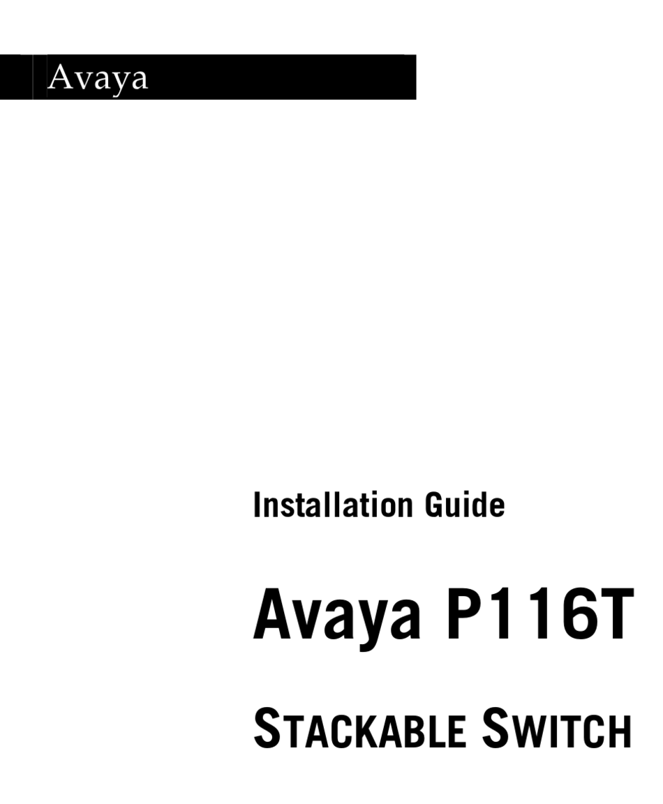 avaya-p116t-installation-manual-pdf-download-manualslib